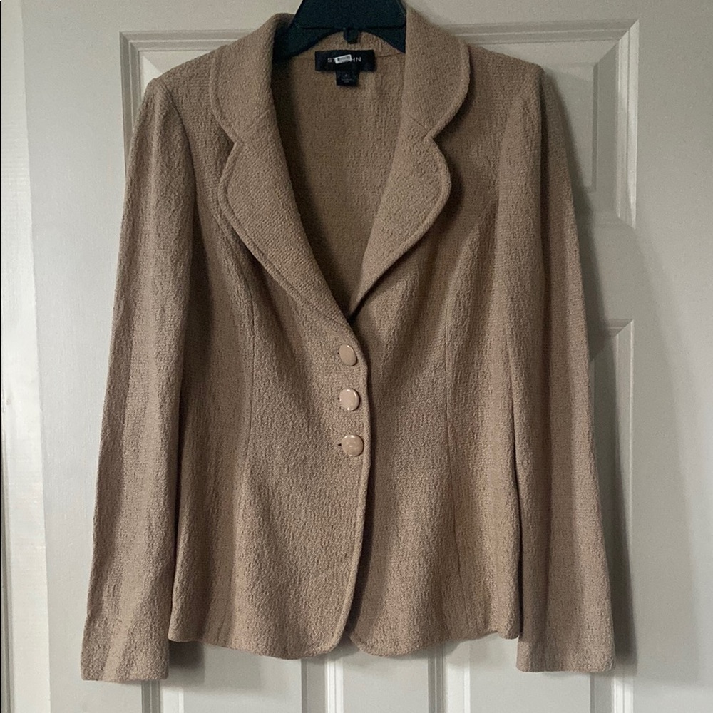 St John Classic Beige Blazer